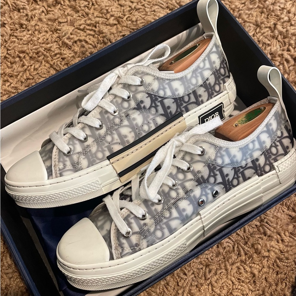 Authentic Dior B23 Low Top Sneakers